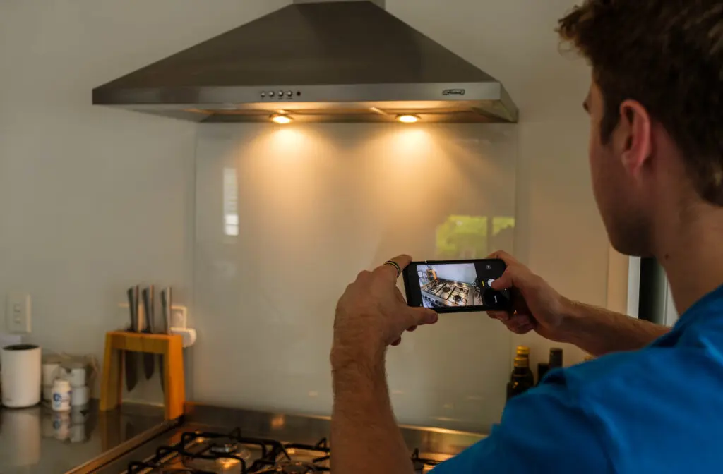 Reasonably Clean picture of oven
